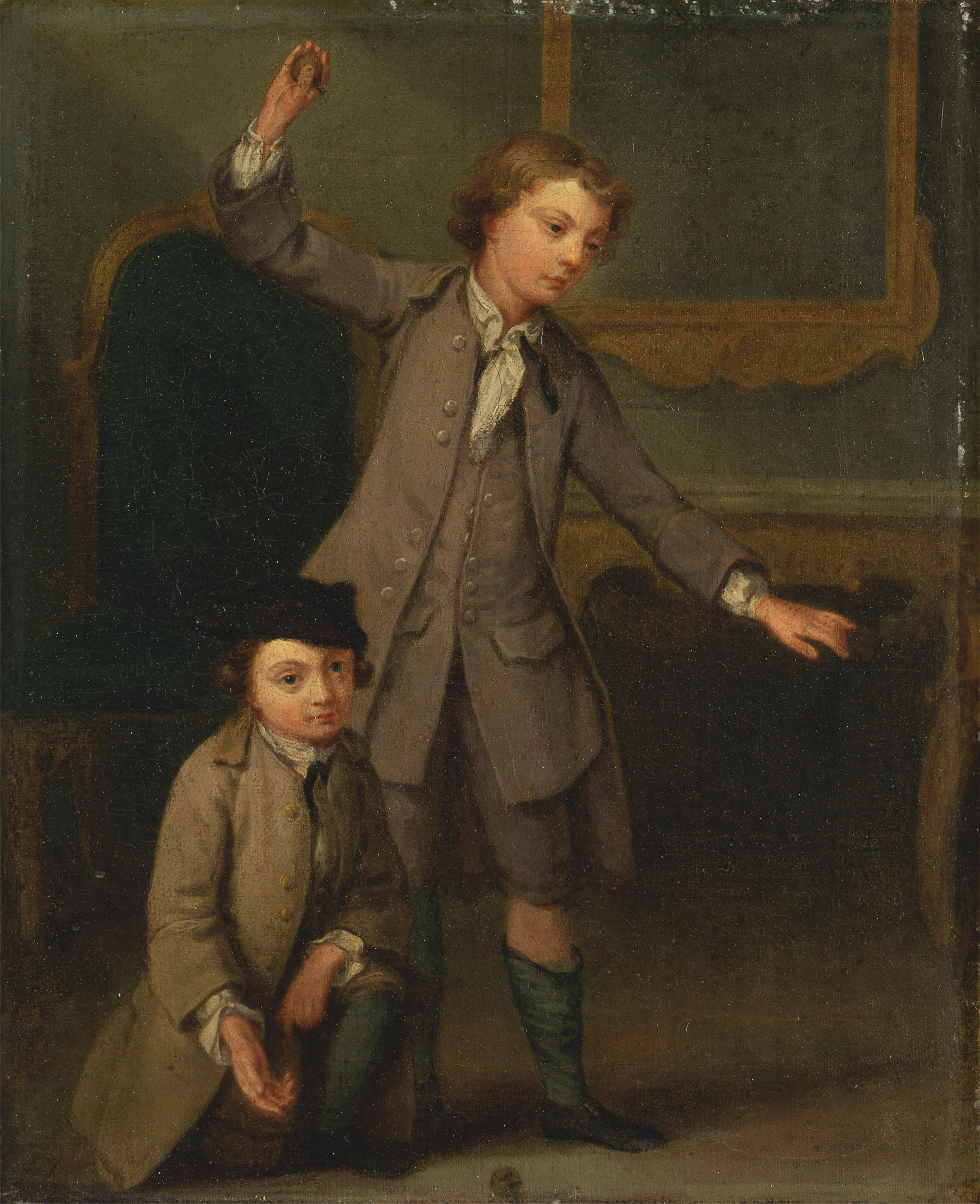 Portrait of Two Boys